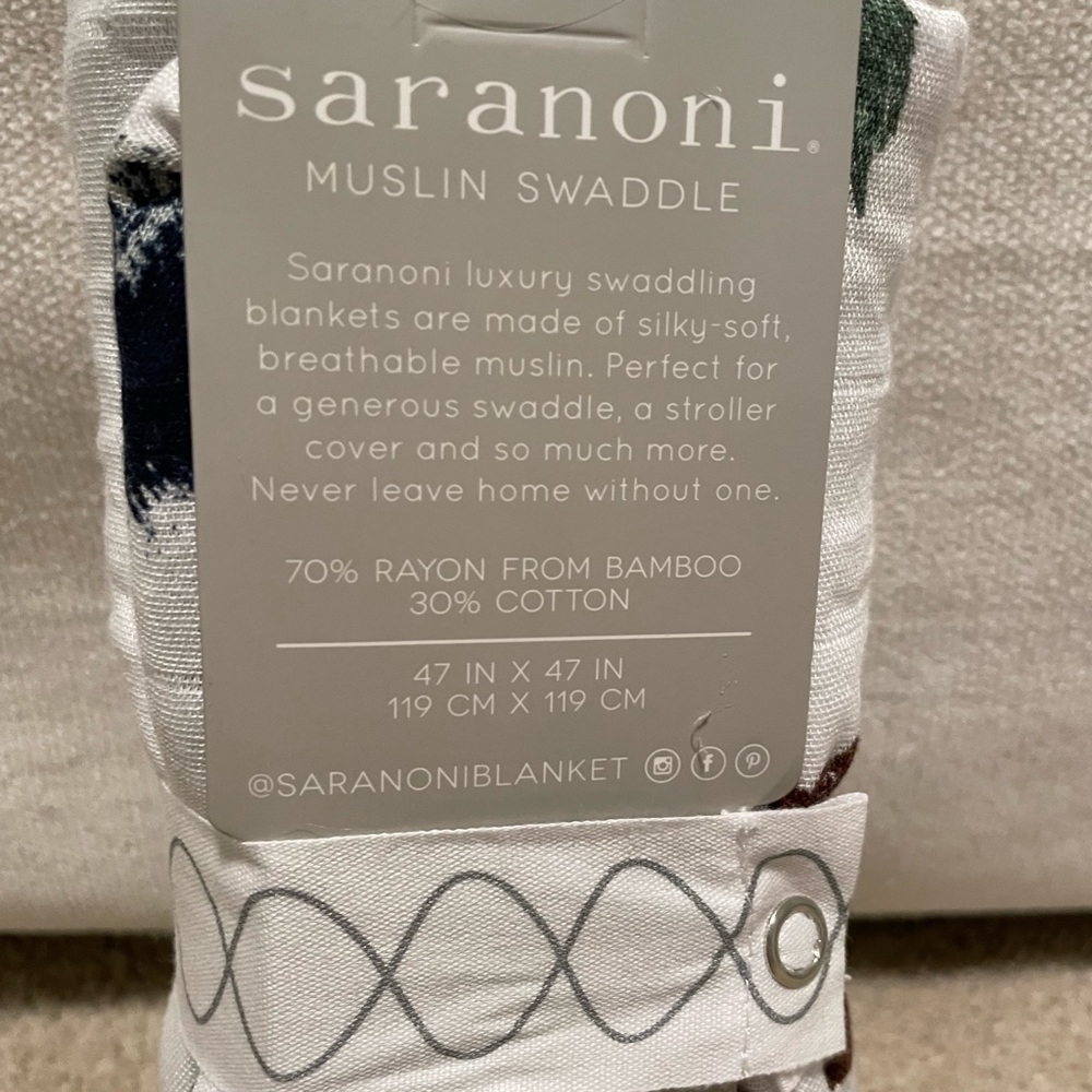 Saranoni Muslin Swaddle - new